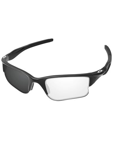 Image of Replacement Lenses & Rubber Kits for Oakley Half Jacket 2.0 XL OO9154 62mm - Precise Fit, UV Block, Impact Resistant