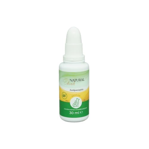 Ectocid Natural Spot-On – Antiparasitario Natural para Mascotas y Aves – Protección contra Pulgas, Garrapatas y Otros Parásitos Externos – 30 ml​
