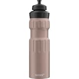 Sigg - Alu Fahrrad Trinkflasche - WMB Sports Dusk - Mit 3-Stufen-Sportverschluss - Klimapartner Zertifiziert - Auslaufsicher - Federleicht - BPA-frei - Sport & Fahrrad Zubehör - Dusk - 0,75L