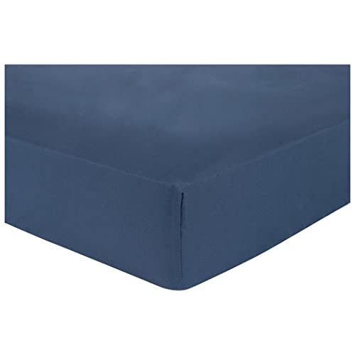 Trend Lab Simply Navy 3 Piece Crib Bedding Set, Sewn With Elegant Ruching, Includes Quilt, Fitted Crib Sheet And Skirt #TOP5