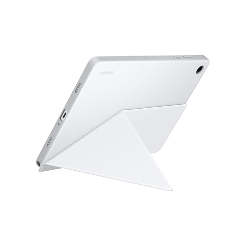 Samsung Book Cover Custodia a libro con copertina posizionabile e doppia visualizzazione per Galaxy Tab A11+, White - Immagine 1