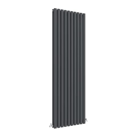 MYB Anthracite Vertical Column Designer Radiator Cover