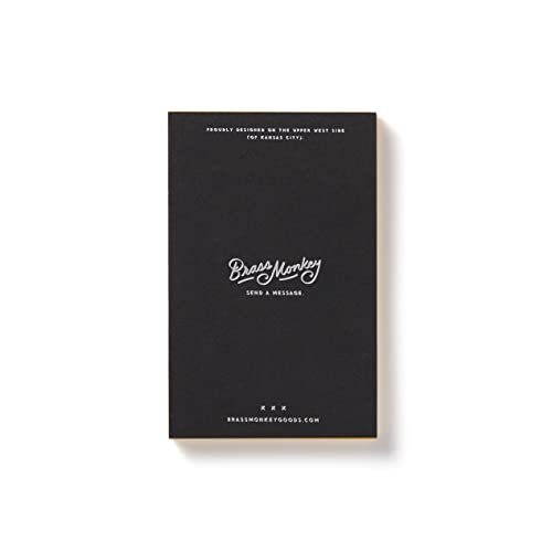 Brass Monkey You Are Welcome Memo Pad – Vintage-Inspired Message Note Pad, Includes 75 Pages Of The Same Design – Measures 3.5” X 5.5” #TOP2