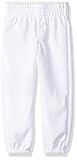 Alleson Athletic Youth Pull on Baseball Pants, White, Medium