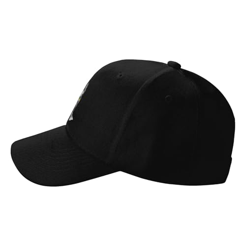 Gabonese American Half Flag Boy USA Gabon Classic Duckbill Caps for Stylish Sun Protection Black3