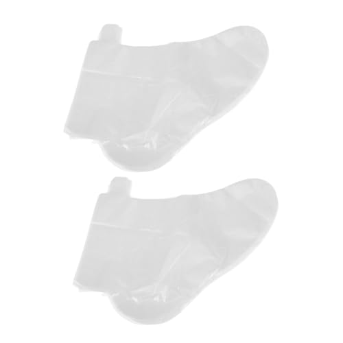 FOMIYES 100pcs Disposable Foot Socks for Moisturizing Warm Foot Mask Delicate Care