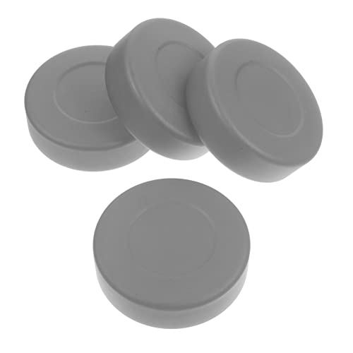 Mipcase 4pcs Dumb Puck Hockey Pucks Roller Hockey Puck Street Hockey Rack Air Hockey Pushers Hockey Sticks Outdoor Hockey Puck Sports Puck Hockey Training Puck Block Hockey