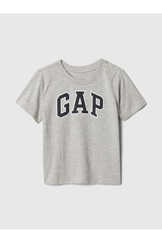 Erkek Bebek Gap Logo T-Shirt Gri