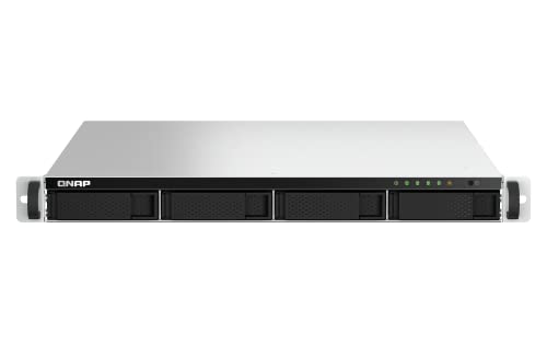 Image of QNAP TS-464U-RP-4G-US 4 Bay High-Speed Rackmount Dual-2.5GbE NAS Intel Celeron N5105 /N5095 CPU, 4GB DDR4 Memory and 2.5GbE (2.5G /1G /100M) Network Connectivity (Diskless)