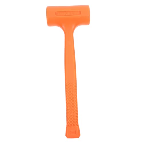 Floor Installation Hammer Tile Tools Hammers Woodworking Hammer Flooring Hammer Woodworking Mallet Tile Installation Hammer Rubber Mallet with Handle Small Hammer Orange Pvc Rubber OSOLADY