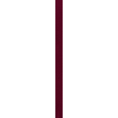 Image of Berwick 072639 3 /8 inch Wide Single Face Satin Ribbon, Wine Red, 6 Yds