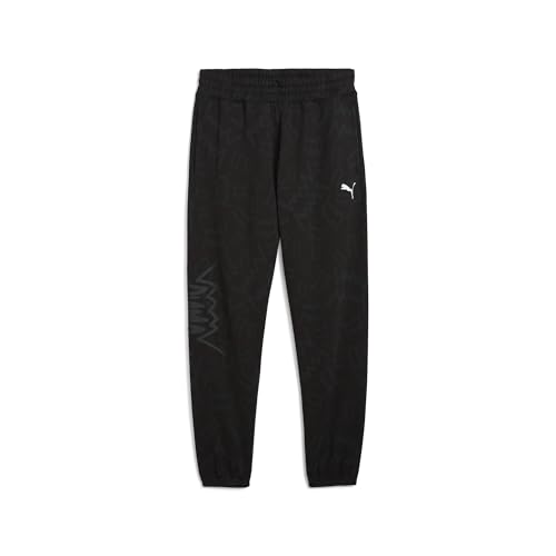 PUMA teamJAWS - Pantaloni Post Game PUMA Black