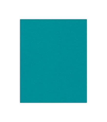 CountryArtHouse Teal Acid Free 11x14 Backing Board - Uncut Photo Mat Board - 1 Sheet