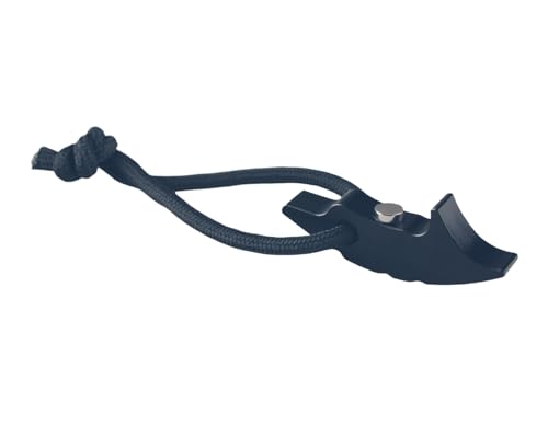 Image of DEWHEL Black Aluminum Gear Jammer Tool Compatible with Most ATVs and Motorcycles Many Transmissions and CVT Systems 08-0427