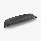 Carbon Fiber Duckbill Spoon Style Compatible with Civic EG 92-95 Fiberglass Trunk Wing FRP Unpainted Rear Spoiler Bootlid Cover Lip Trim Kit(Fiberglass Unpainted)
