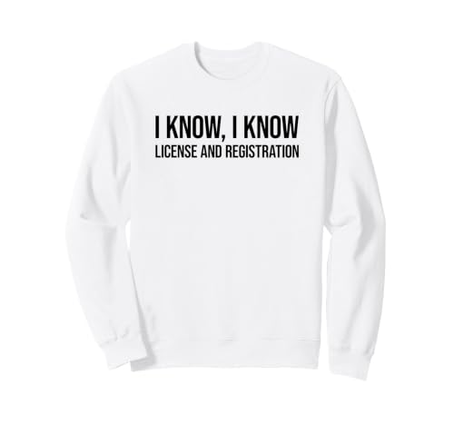 I Know I Know License and Registration �g���[�i�[