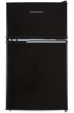 Cookology 87L 47cm Under-Counter Fridge Freezer - Black
