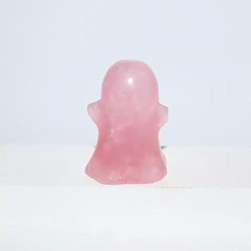 Piedras de Roca de Cristal talladas con Forma de Calavera de Cuarzo Natural, Regalo Decorativo: Cuarzo Rosa | Ya disponible en tu tienda friki favorita! En mundofriki.es!