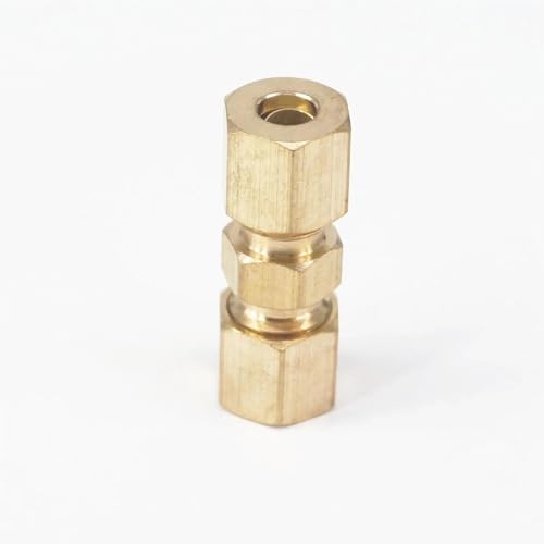 Conector recto de latón de 3/16 para unión de tubos neumáticos de 229 PSI 5