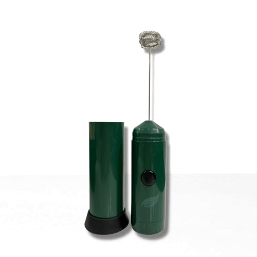 Tease Tea Milk Hand Frother - Matcha & Latte Whisk, Hand Mixer for Coffee, Handheld Matcha Whisk, Cordless Wand for Milk, Coffee and Tea, Lightweight Hand Frother Mixer