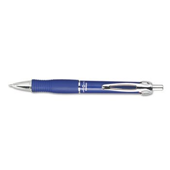 GR8 Zebra Retractable Gel Pen, Blue Ink, Medium, Sold as 1 DOZEN
