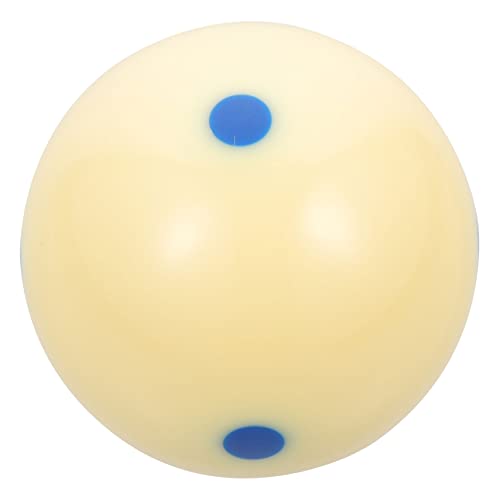 GOOHOCHY Billiard Cue Ball Dots Pattern High-Grade Resin Snooker Pool Ball Training Aid for Billiards