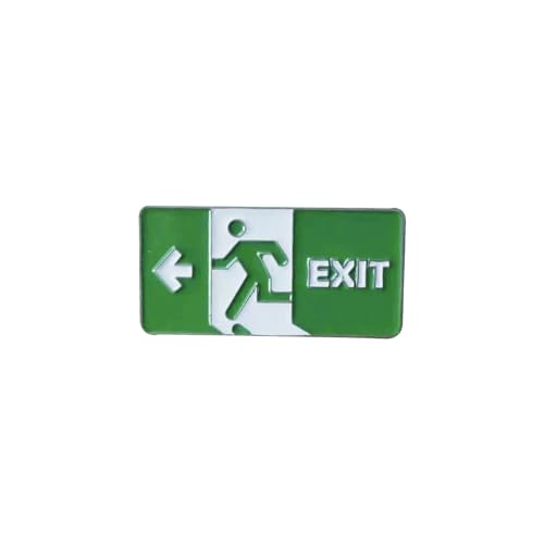 Uclac KT1919-A1 Leuchtender Notausgang Anstecker