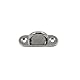 Docks GMAR29 2-er Set Augplatten - Rostfreier Stahl - Lochabstand 17 mm - 60 x 20 mm