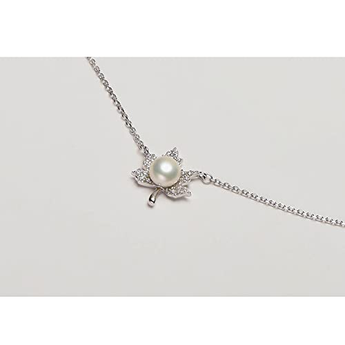 Chaîne à pendentif en perles d'eau douce, cadeau femmes - 6