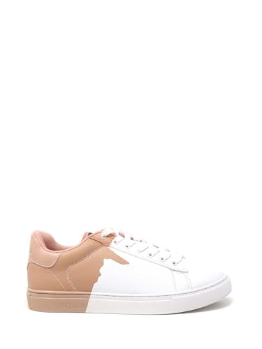Baskets Trussardi femme blanc et rose : finis les pieds fatigués avec style 79A00749
