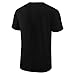 Icon Sports International Club Blackout Unisex Adult Cotton Shirt (Black Chelsea FC Logo Print on Black, Small) Soccer Apparel