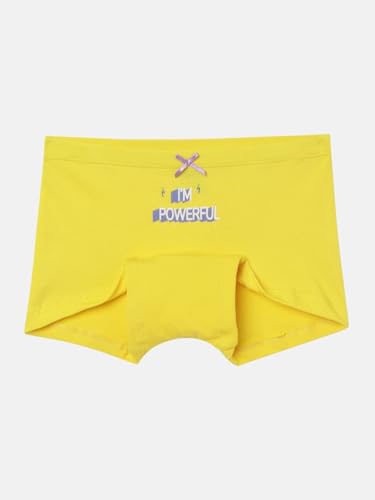 Image of mackly Girls Boxers (Pack of 3) - Cotton Boxer Shorts, Seamless Comfort, Mid Waist Boyshorts Panties