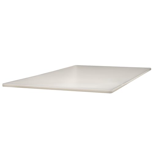 Comparison: Best Cutting Board For Brisket 6 Winco CBWT-1830 Cutting Board, 18-Inch by 30-Inch by 1/2-Inch, White,Medium