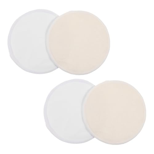 SUPVOX 4piezas Discos Absorbentes para Lactancia Materna Reutilizables y Lavables para Mujeres Cojines De Lactancia Pecho