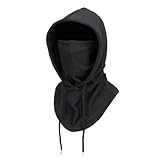 Cold Weather Balaclava Ski Mask Warmer Hood Winter Face Mask Full Head Mask Face Cover for Men Women Cycling Skiing Black