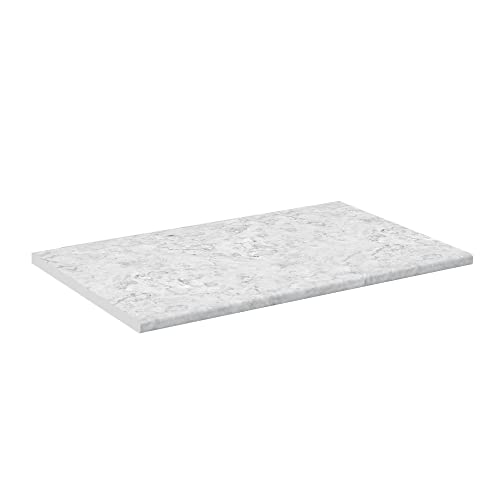 Vicco Encimera de cocina 'R-Line', Mármol blanco, 97 cm