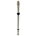 soprano recorder instrument Students Plastic 8 Holes Saxophone Recorder Flute White