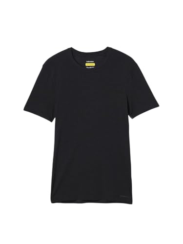 [icebreaker] [アイスブレーカー] 半袖カットソー Tシャツ メンズ M Anatomica SS Crewe ブラック S