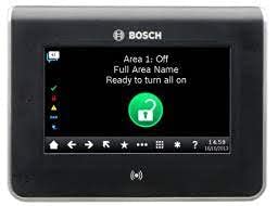 Preisvergleich Produktbild Bosch Alarmanlagen B942 Touchscreen Tastatur schwarz