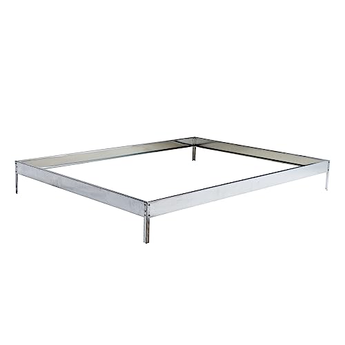 Fundament für Gewächshaus Midi 6 Treibhaus Pflanzhaus 372x190 cm Garten Tomatenhaus Frühbett Gewächshaus Befestigung