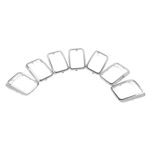 Garnitures cadre calandre chrome Jeep Grand Cherokee kit 7 pièces clipsables - 3