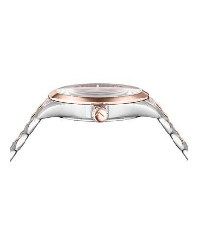 Classic Collection Luxury Mens Watch Timepieces with a Two Tone Bracelet and Case Featuring a Rosegold Dial2