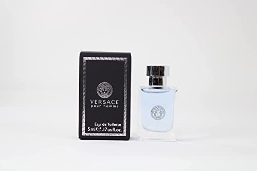 Image of VERSACE Pour Homme 5 Ml Eau de Toilette Mini, 0.17 Ounce