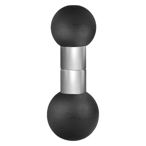 FANAUE Aluminum Extension Connector - Heavy-Duty 20mm to 17mm Adapter with Locking Nut | Ball Mount Extension for Garmin GPS Mount | Universal Universal GPS Compatibility