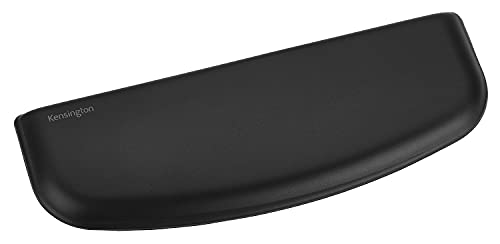 Image of Kensington ErgoSoft Wrist Rest for Slim, Compact Keyboards, Black (K52801WW), 3.9 x 0.4 x 11.1 inches