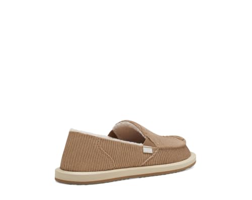 Image of Sanuk Womens Donna Cord Chill Loafers | Womens Shoes | Slip On Shoes for Women | Women's Slip-on Loafers | Memory Foam Footbed