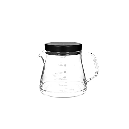 Akebono Sangyo TW-3732 Unbreakable Coffee Server, 16.9 fl oz (500 ml), Made in Japan, Resin, Microwave Safe, Dishwasher Safe, Graduated Marked by 曙産業 - Used condition - US$24.14
