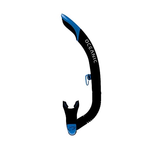 Oceanic 07.1107.01 - Ultra SD Snorkel, Black/Blue