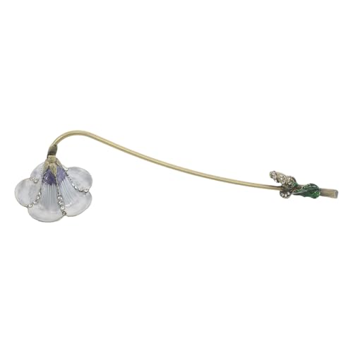 VALICLUD Apagavelas Vintage de Metal con Mango Largo Esmaltado y Campana Decorativa Extintor de Mecha Seguro para Velas en Hogar y Eventos Herramienta para Apagar Llama con Estilo Retro