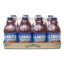 Clamato Juice Clamato Plastic 12-Ounce Packages Pack of 12